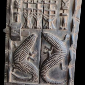 porte dogon lézards