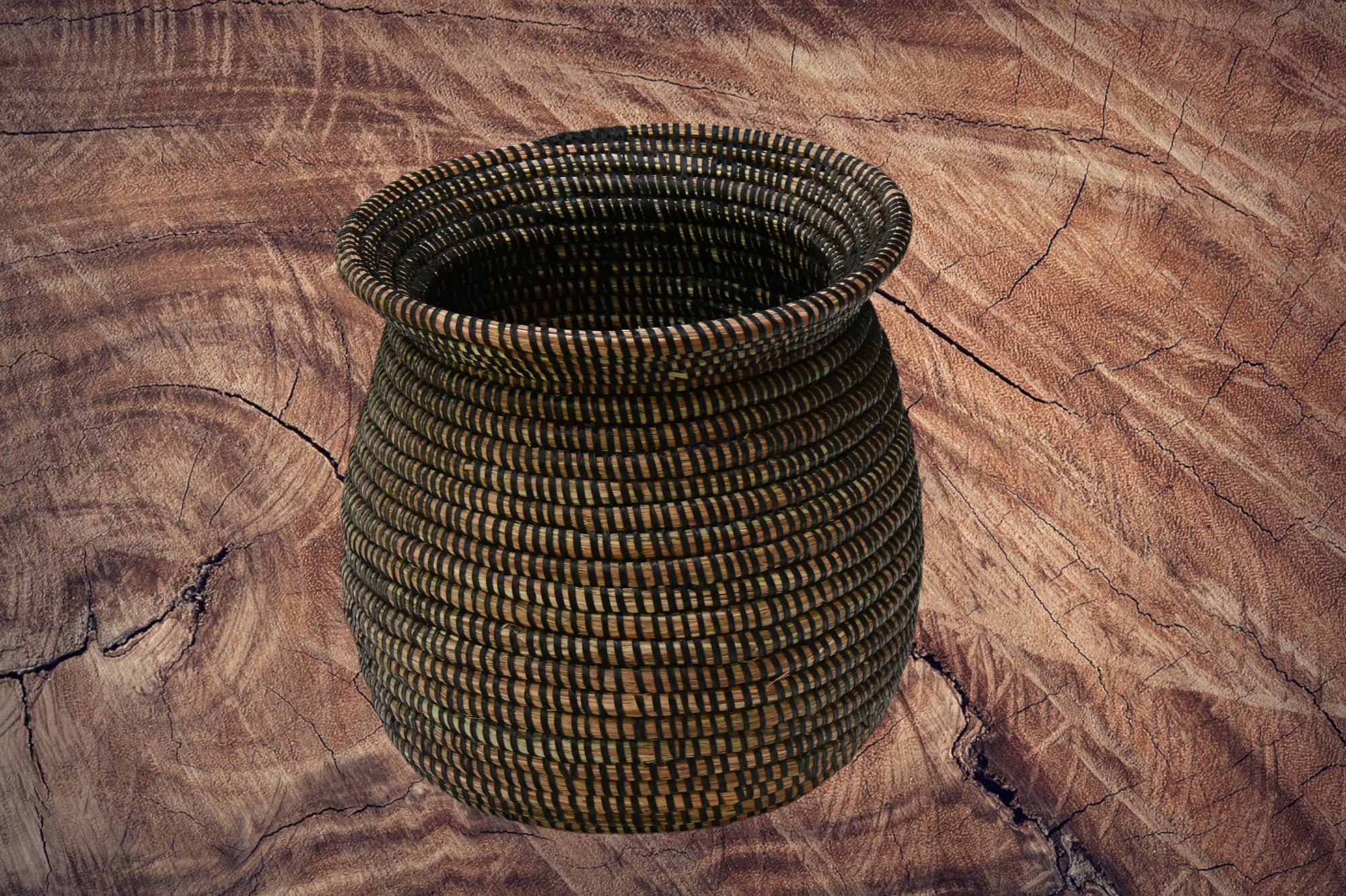 Panier Africain tressé à la main