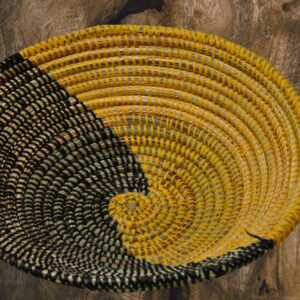 Corbeille Africaine tressée