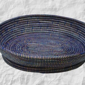 Grande Corbeille Africaine tressée