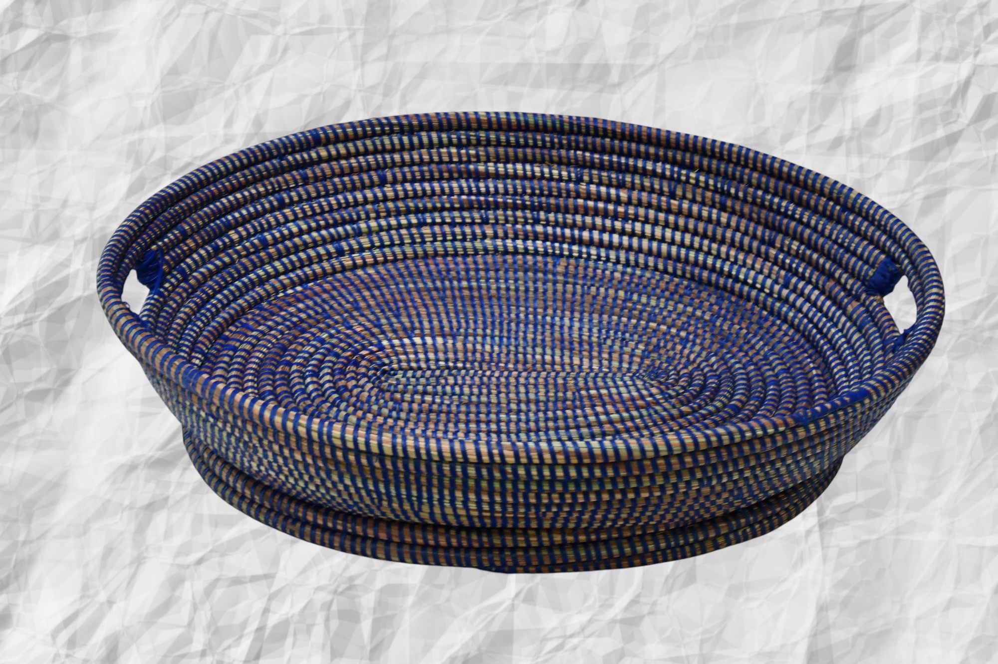 Grande Corbeille Africaine tressée