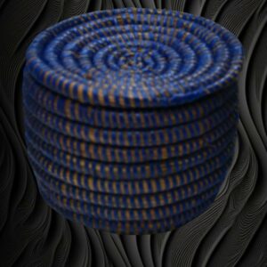 Petit Panier Africain avec couvercle