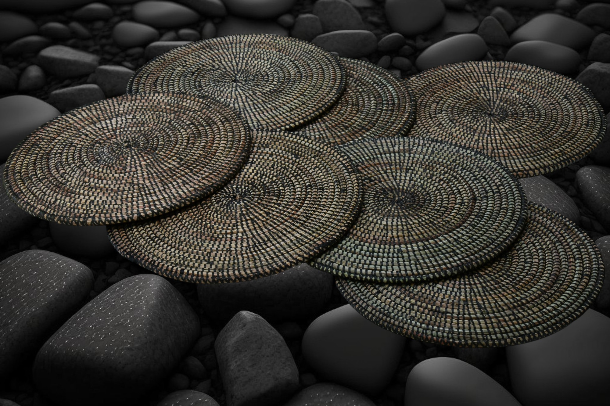 Set de table en osier tressé – Image 3