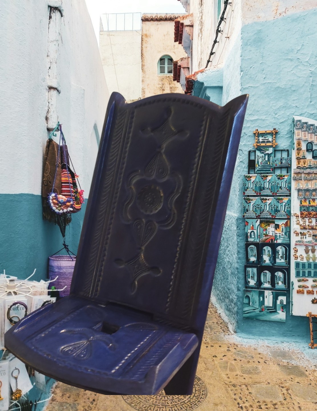 Support portable en cuir – Image 4