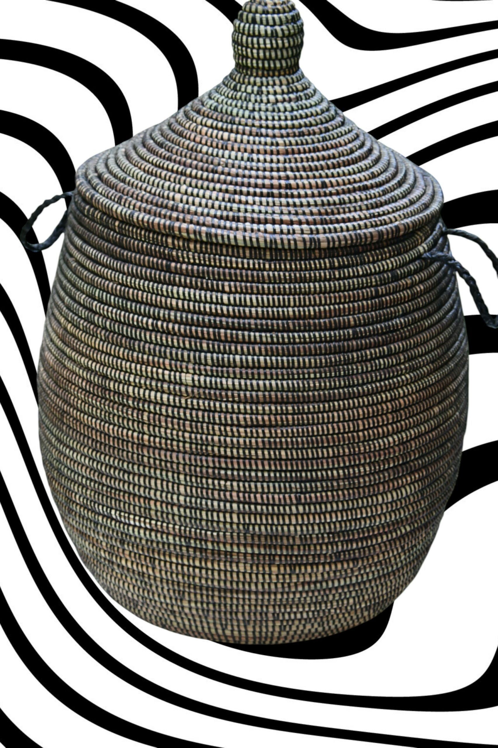 Panier Africain tressé à la main