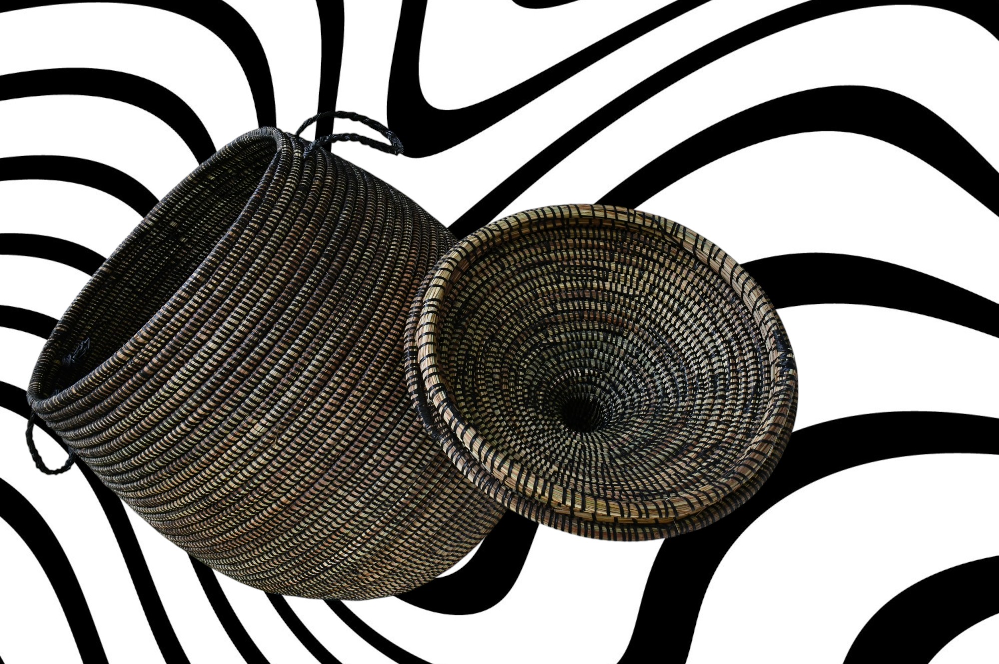 Panier Africain tressé à la main – Image 4