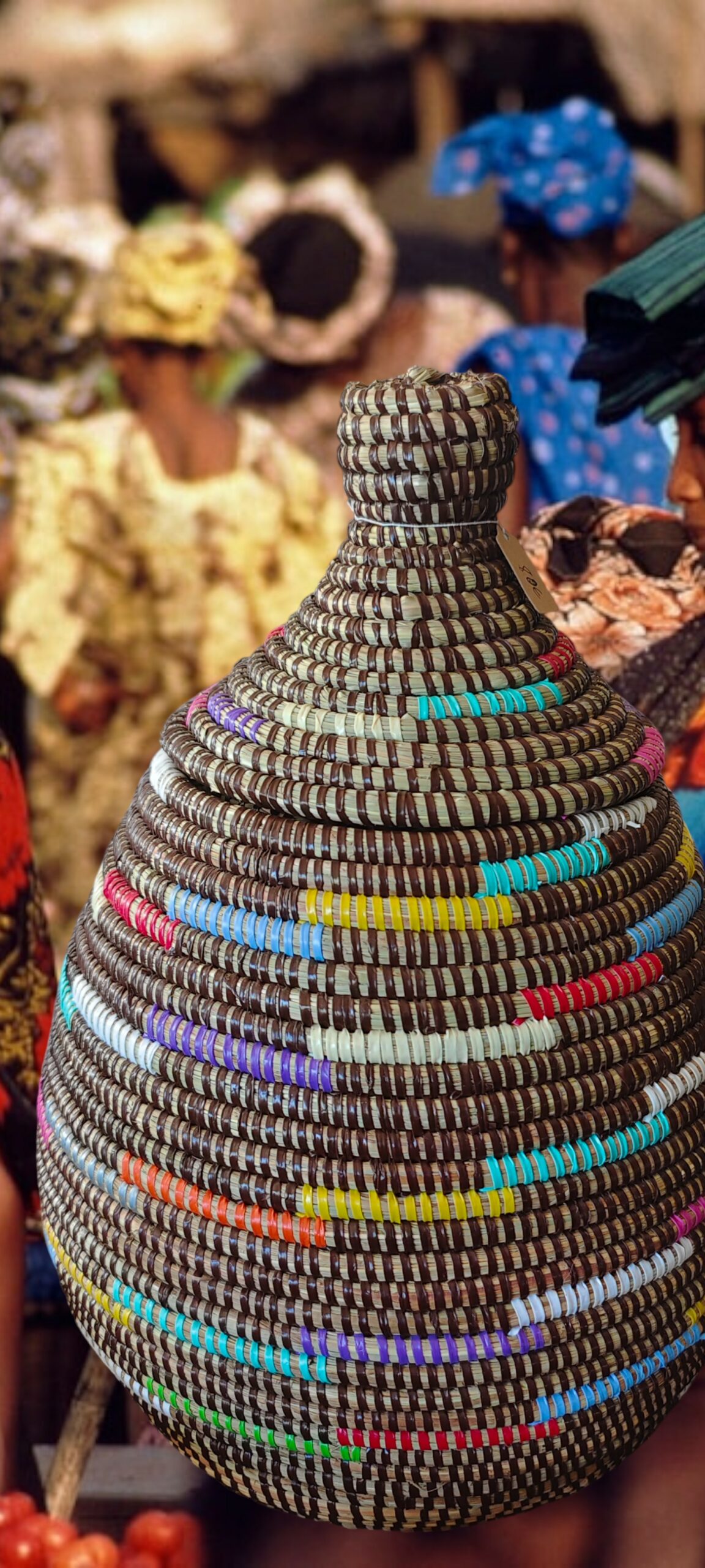 Panier Africain tressé à la main