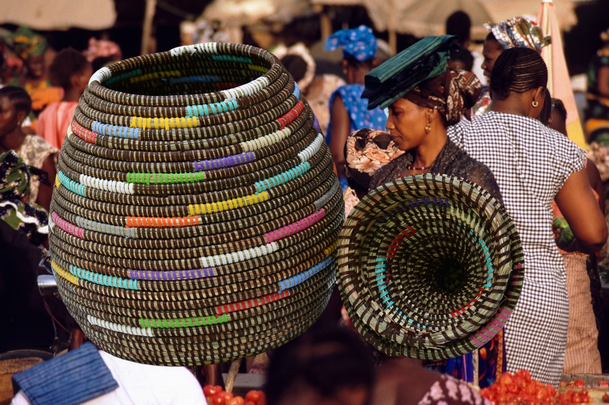 Panier Africain tressé à la main – Image 5