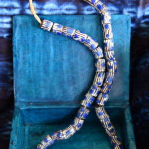 Collier pate de verre KROBO